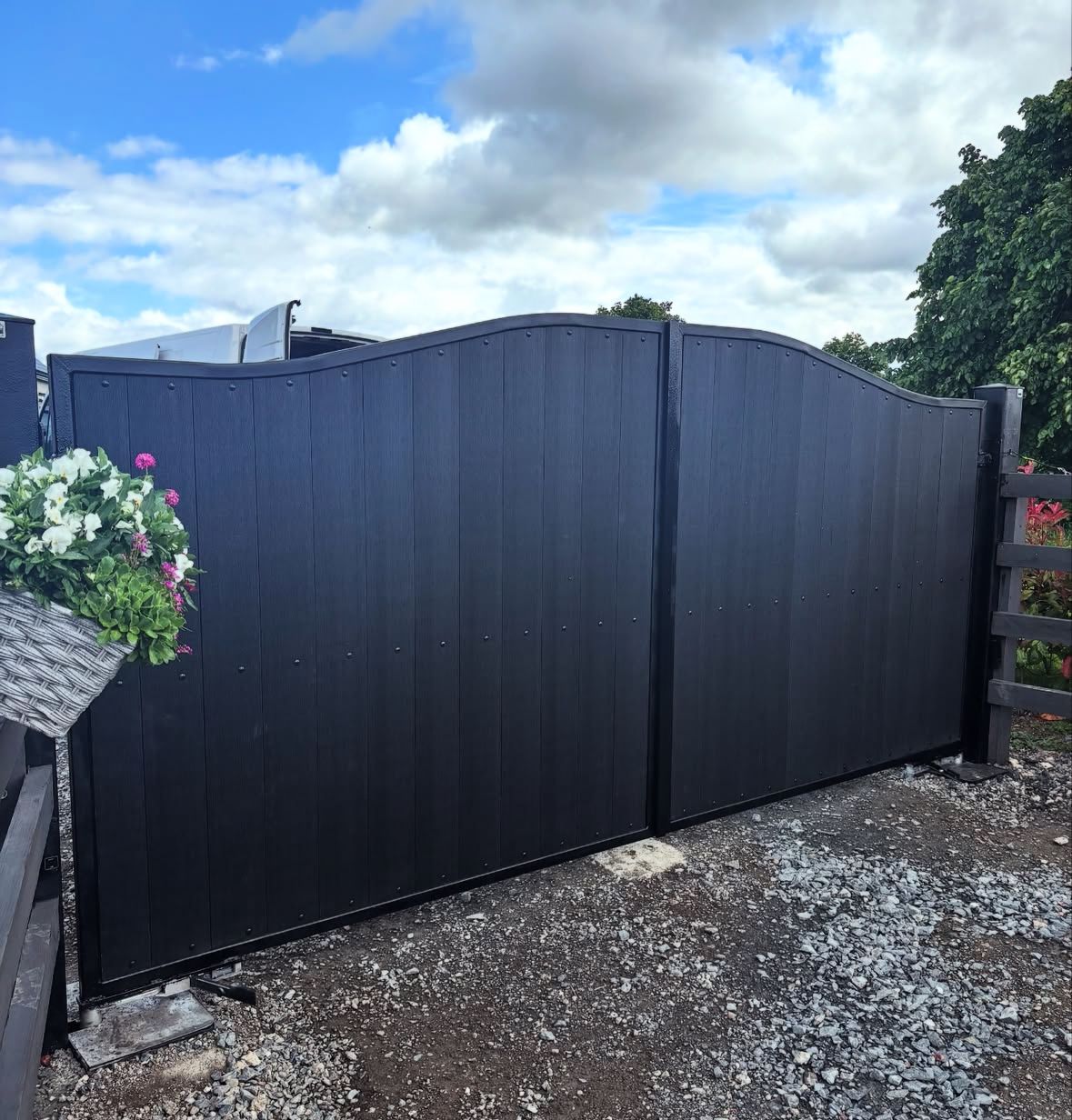 Composite Entrance Gates Automated 4
