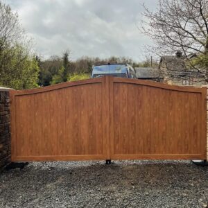 Aluminium Entrance Gates Automated 2
