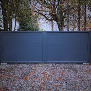 Aluminium Entrance Gates Automated 3