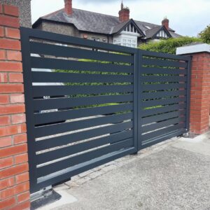 Aluminium Entrance Gates Automated 4