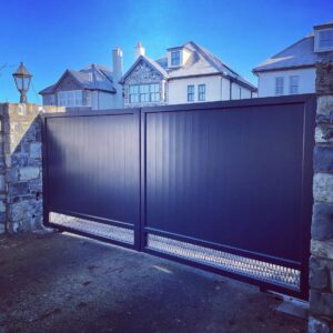 Aluminium Entrance Gates Automated 5