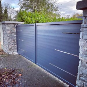 Aluminium Entrance Gates Automated 7 - Image 2