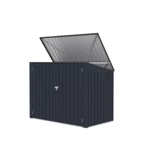 Metal Wheelie Bin Storage – 2 Bay – Durable and Spacious with Hydraulic Arms for Easy Access - Image 5
