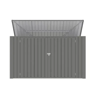 Metal Wheelie Bin Storage – 3 Bay – Durable and Spacious with Hydraulic Arms for Easy Access - Image 4