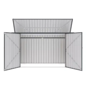 Metal Wheelie Bin Storage – 3 Bay – Durable and Spacious with Hydraulic Arms for Easy Access - Image 9