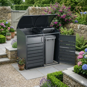 2 Bay Curved Cresent Bin – Premium