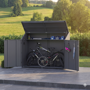 Heavy Duty Bike Shed – 2m X 1m (6.6 x 3.3m) - Image 10