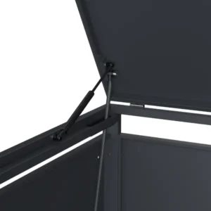 Opaque 3 Bay Premium Bin Shelter - Image 12