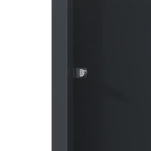 Opaque 3 Bay Premium Bin Shelter - Image 7