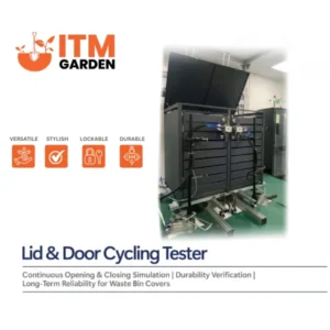 Wheelie Bin Shelter Premium – 3 Bay – Grey - Image 9